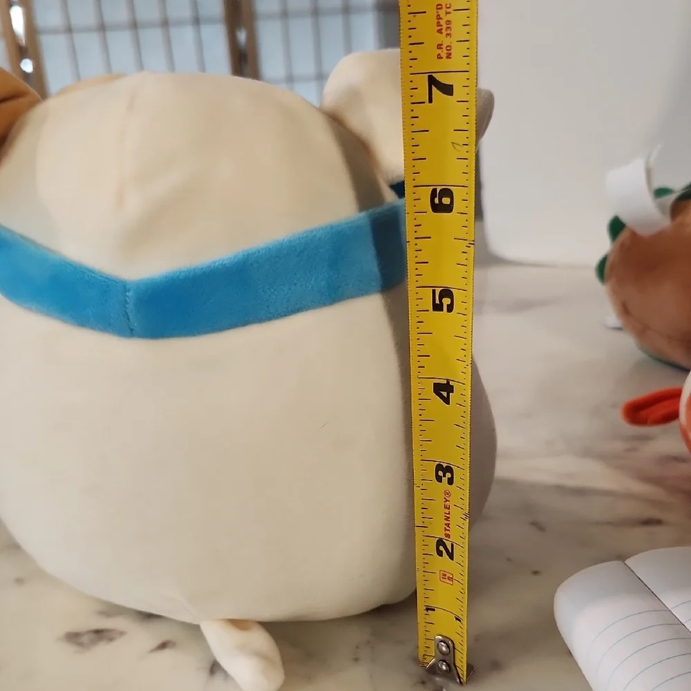 Squishmallows Plush Toy Collection | Edward, Carl Burget, Koi Fish, Bulldog